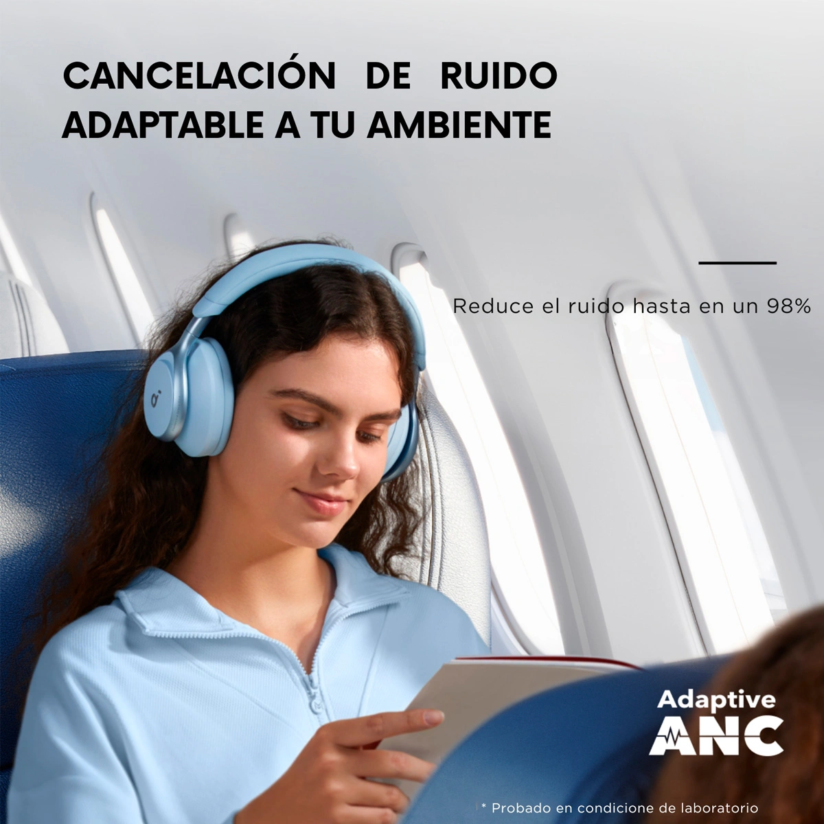 AUDÍFONOS SOUNDCORE ON EAR SPACE ONE BLUETOOTH AZUL - 7
