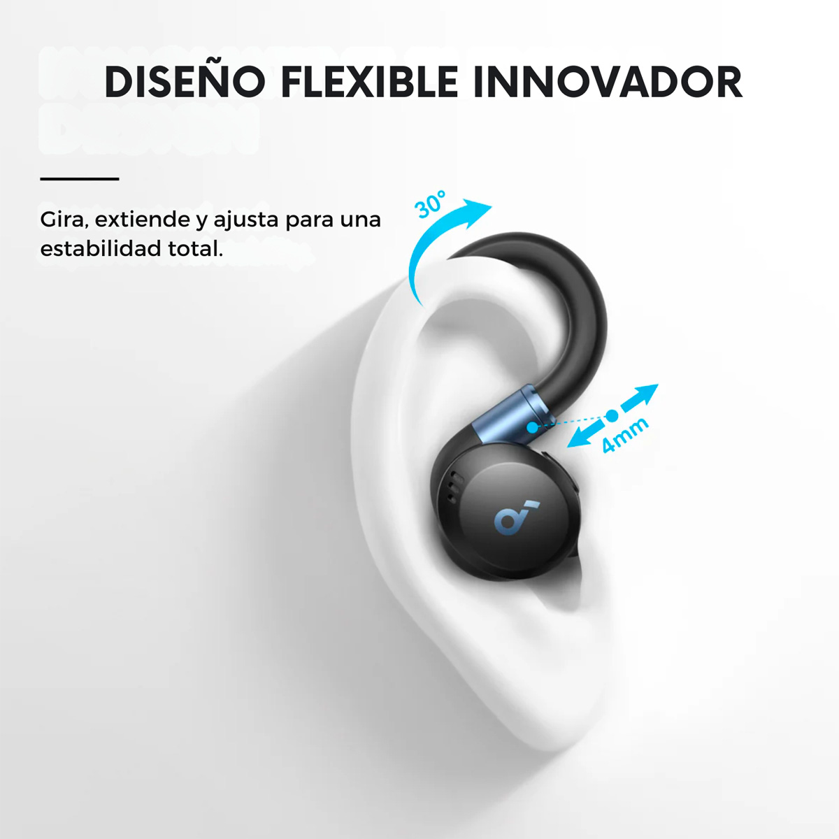AUDÍFONOS SOUNDCORE TRUE WIRELESS SPORT X20 BLUETOOTH BLANCO - 4