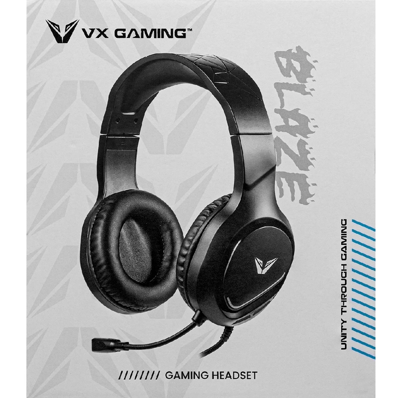 AUDÍFONOS VOLKANO ON EAR VX GAMING SERIE BLAZE - 12