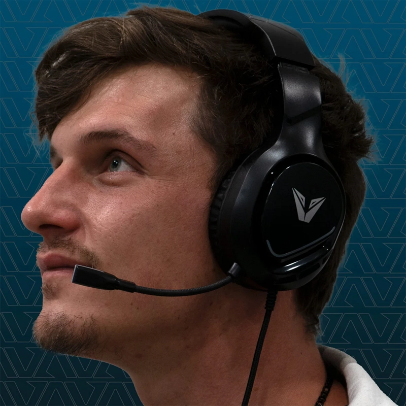 AUDÍFONOS VOLKANO ON EAR VX GAMING SERIE BLAZE - 9
