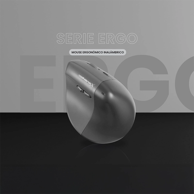 MOUSE INALÁMBRICO VOLKANO SERIE ERGO - 10