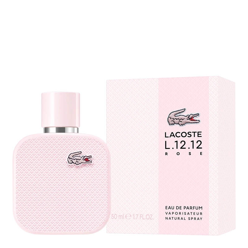 PERFUME LACOSTE L.12.12 ROSE MUJER EDP 50 ML - 1