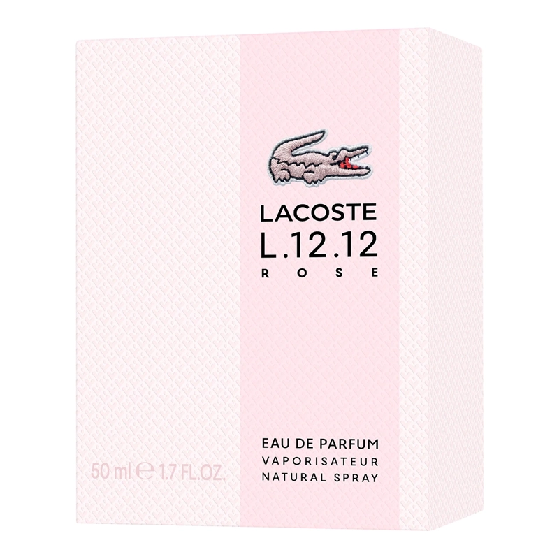 PERFUME LACOSTE L.12.12 ROSE MUJER EDP 50 ML - 3