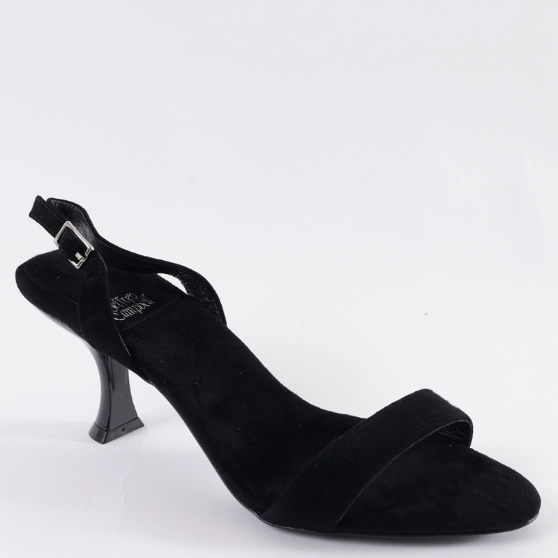 SANDALIAS MUJER JEFFREY CAMPBELL CUERO NEGRO AUGUSTINE  - 3