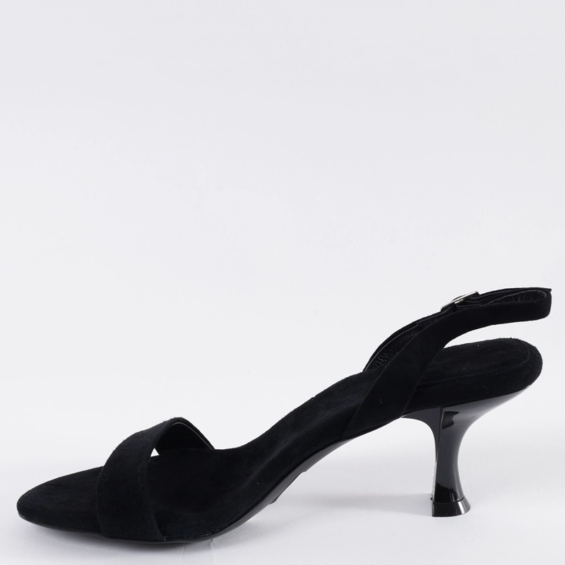 SANDALIAS MUJER JEFFREY CAMPBELL CUERO NEGRO AUGUSTINE  - 4