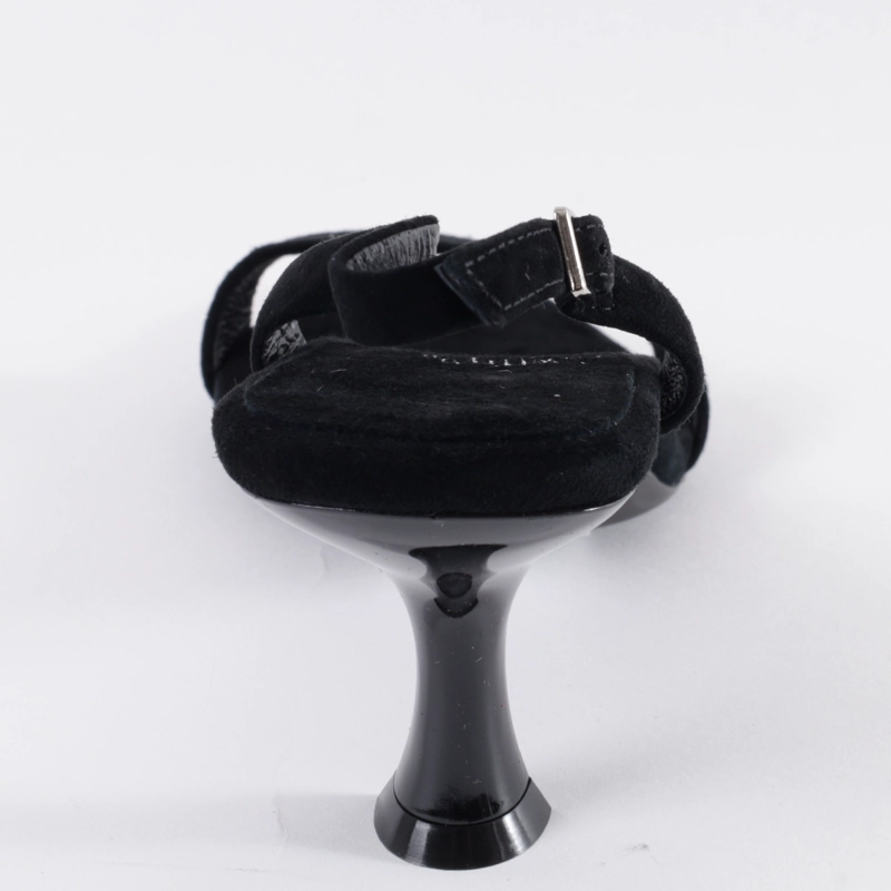SANDALIAS MUJER JEFFREY CAMPBELL CUERO NEGRO AUGUSTINE  - 5