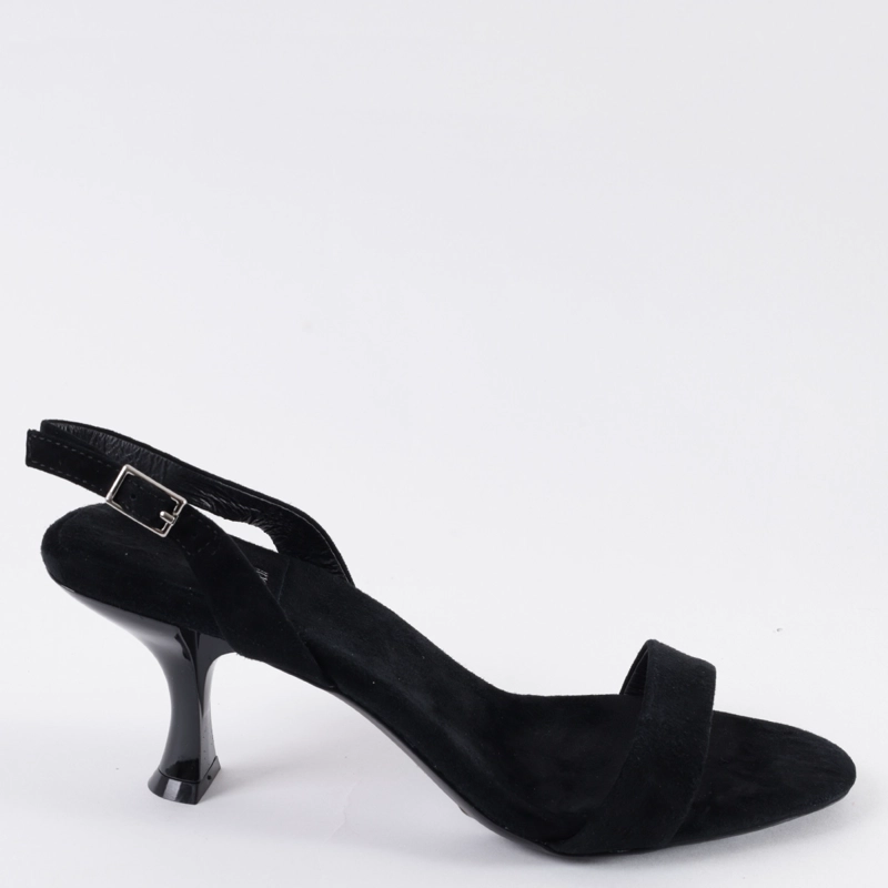 SANDALIAS MUJER JEFFREY CAMPBELL CUERO NEGRO AUGUSTINE  - 1