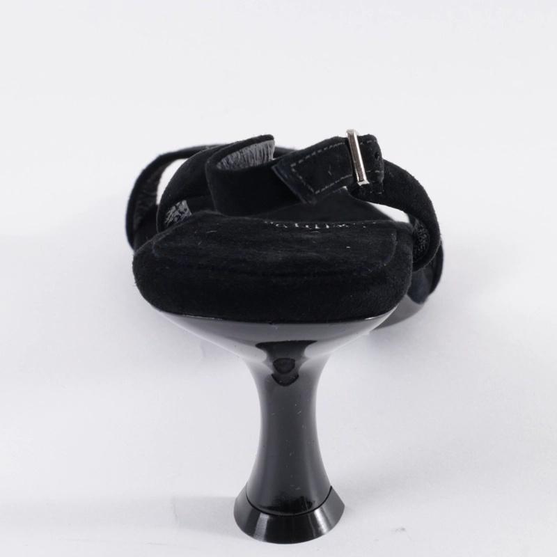 SANDALIAS MUJER JEFFREY CAMPBELL CUERO NEGRO AUGUSTINE  - 5