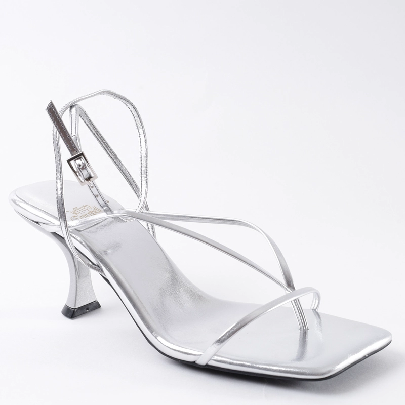 SANDALIAS MUJER JEFFREY CAMPBELL PLATEADO FLUXX  - 3