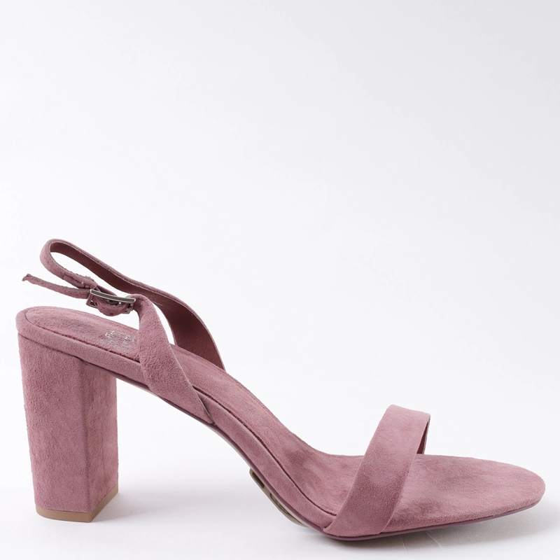 SANDALIAS MUJER JEFFREY CAMPBELL CUERO ROSADO GO TO  - 1