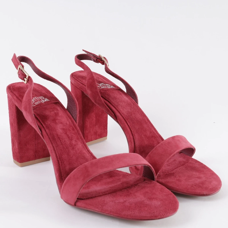 SANDALIAS MUJER JEFFREY CAMPBELL CUERO ROSADO GO-TO - 2