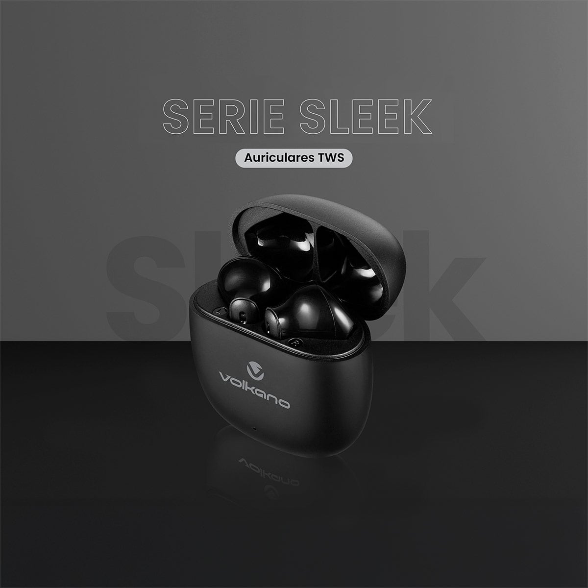 AUDÍFONOS VOLKANO IN EAR SERIE SLEEK BLUETOOTH - 5