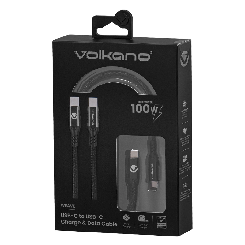 CABLE USB C 100W VOLKANO SERIE WEAV - 7