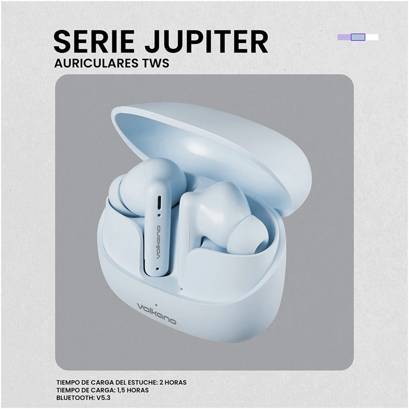 AUDÍFONOS VOLKANO IN EAR SERIE JUPITER BLUETOOTH - 8