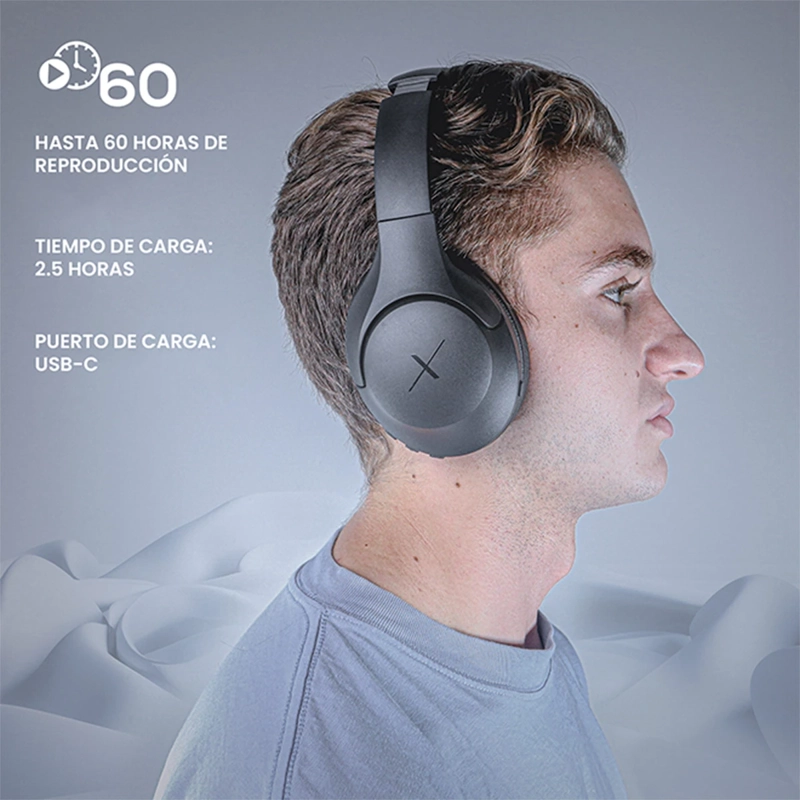 AUDÍFONOS VOLKANO ON EAR VXH200 BLUETOOTH - 8