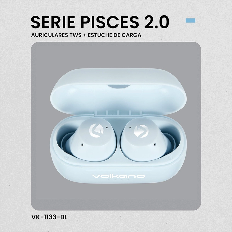 AUDÍFONOS VOLKANO IN EAR SERIE PISCES 2.0 BLUETOOTH - 11