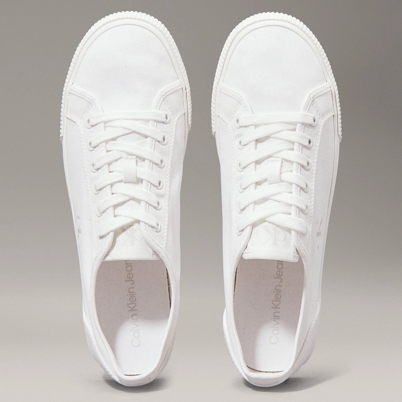ZAPATILLAS HOMBRE CALVIN KLEIN CASUALES BLANCO YM0YM012090K4 - 4