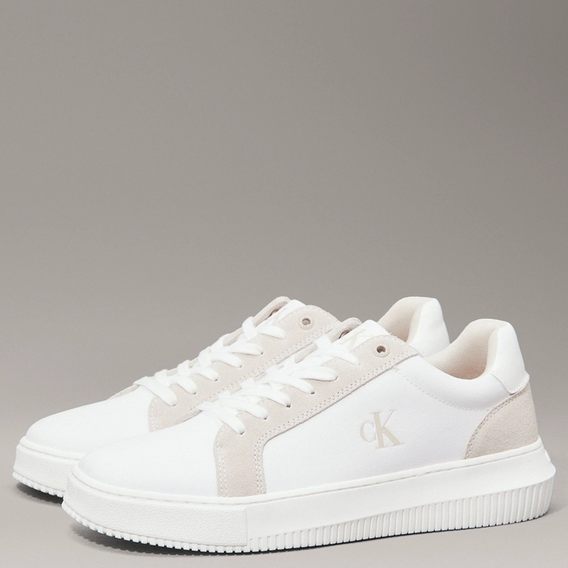ZAPATILLAS HOMBRE CALVIN KLEIN CASUALES BLANCO YM0YM0121902S - 2