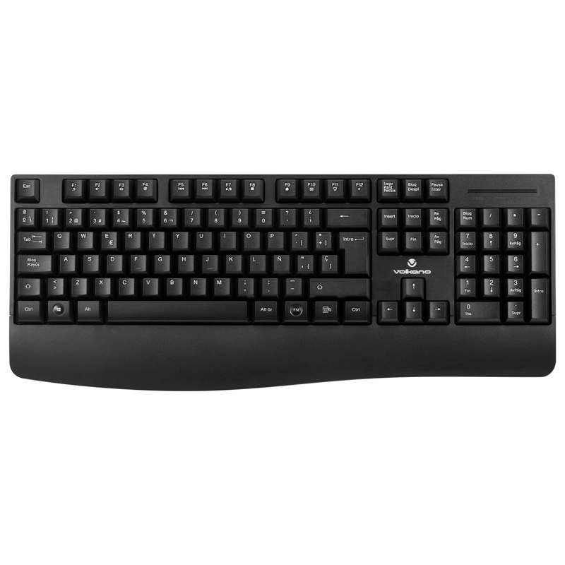 SET VOLKANO SERIE METEOR TECLADO + MOUSE INALÁMBRICO - 3