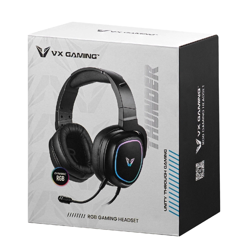 AUDÍFONOS VOLKANO ON EAR VX GAMING SERIE THUDER - 10