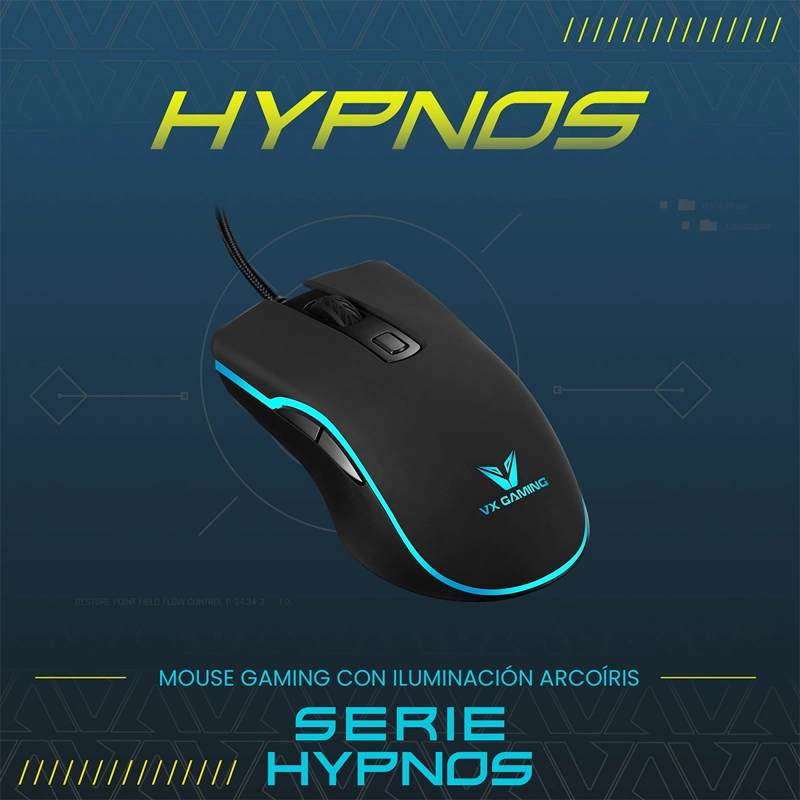 MOUSE VOLKANO VX GAMING SERIE HYPNOS - 7