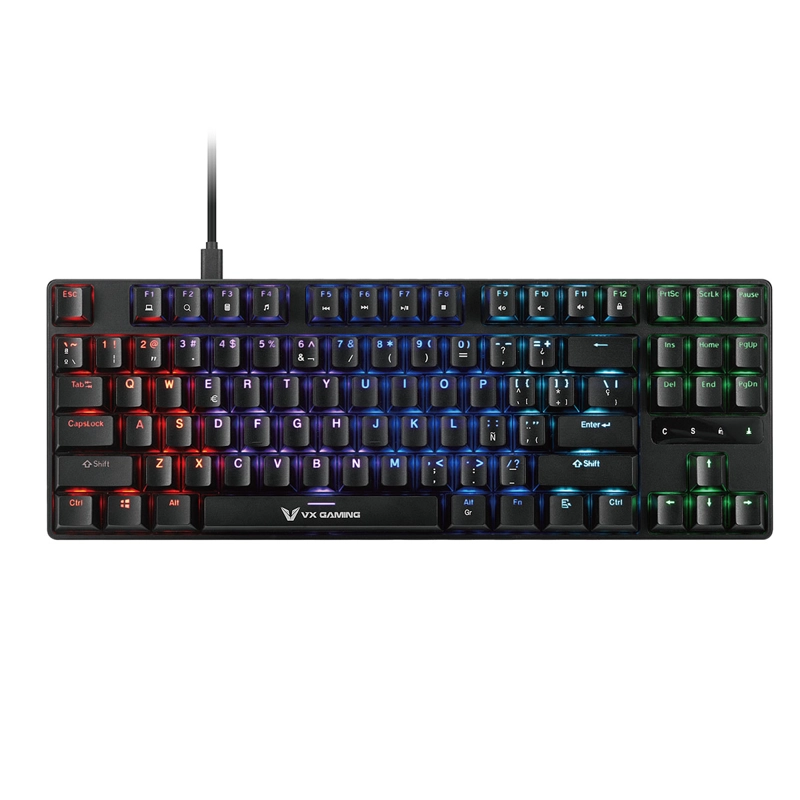 TECLADO VOLKANO VX GAMING SERIE HERMES MECÁNICO - 1