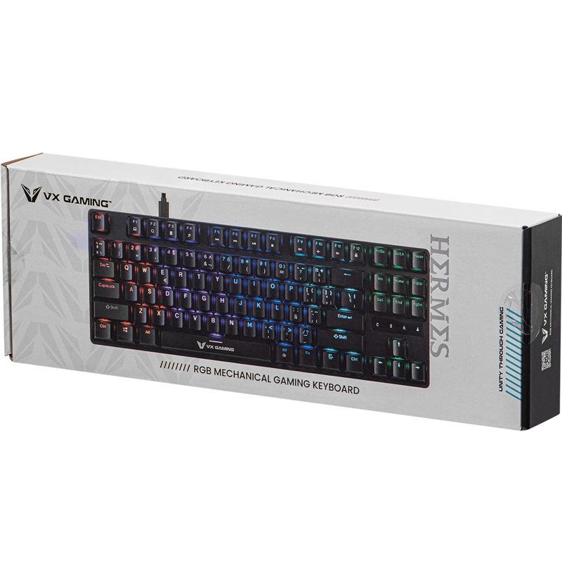 TECLADO VOLKANO VX GAMING SERIE HERMES MECÁNICO - 10