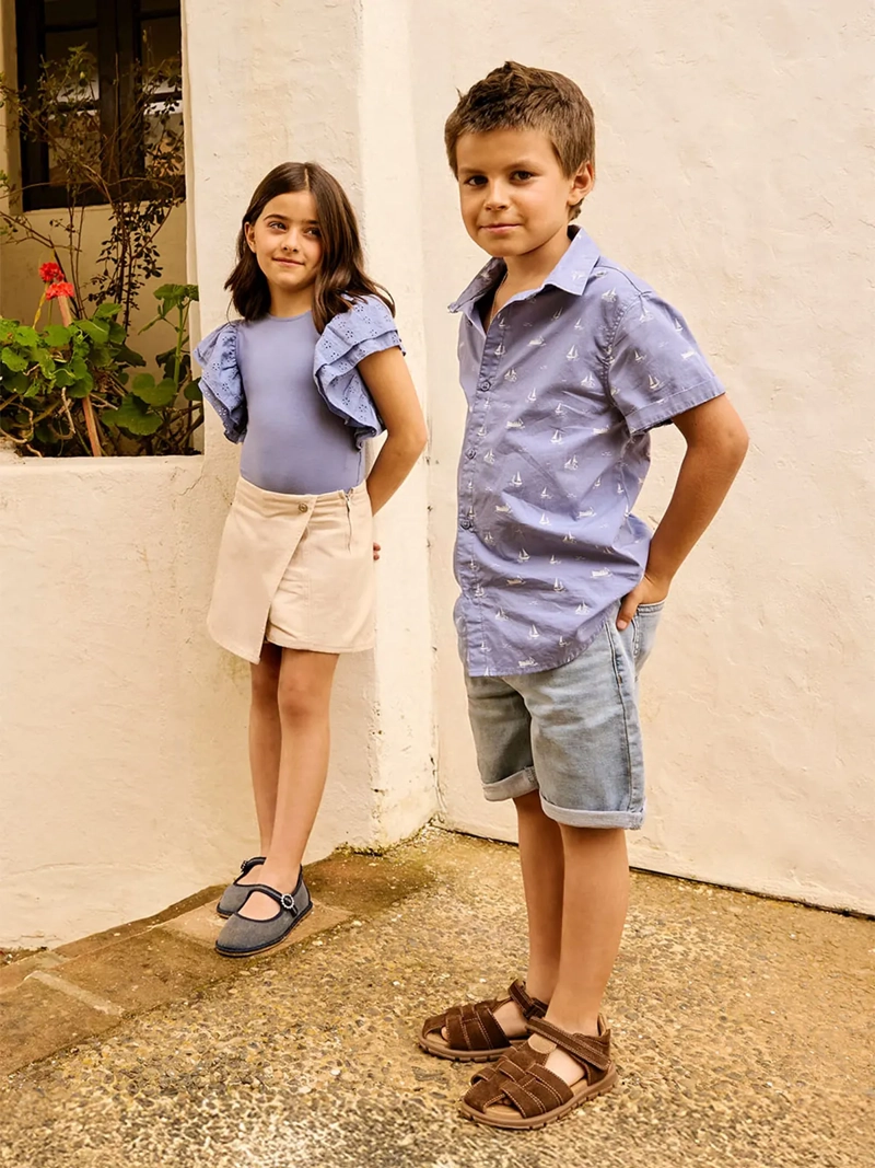 CAMISA MANGA CORTA NIÑO COLLOKY - 1