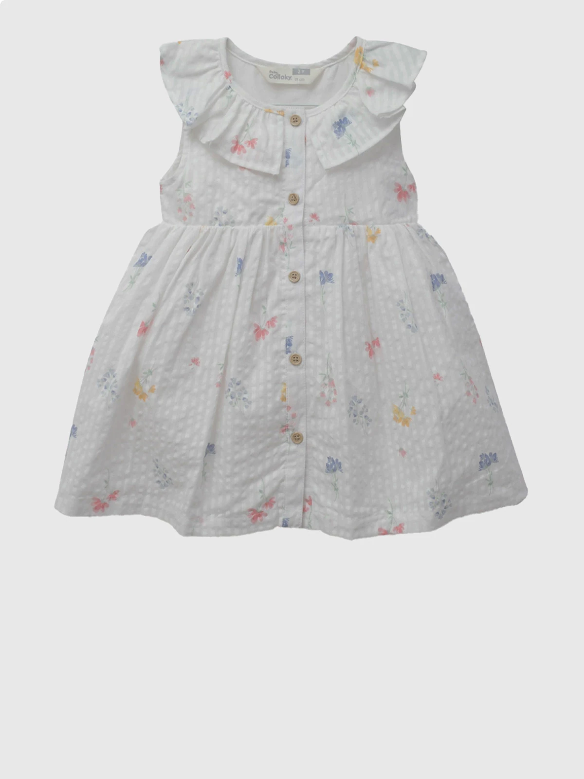 VESTIDO NIÑA COLLOKY CUELLO - 1