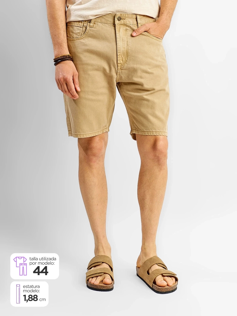 SPAVALDI BERMUDA HOMBRE SPAVALDI ALGODÓN DENIM