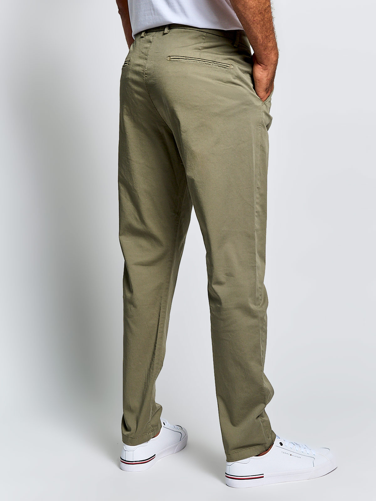 PANTALÓN HOMBRE SPAVALDI ALGODÓN CHINO LAVADO - 3