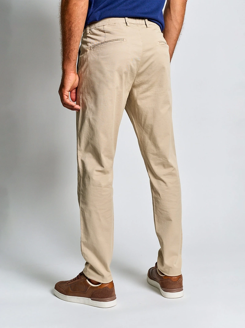PANTALÓN HOMBRE SPAVALDI ALGODÓN CHINO LAVADO - 2