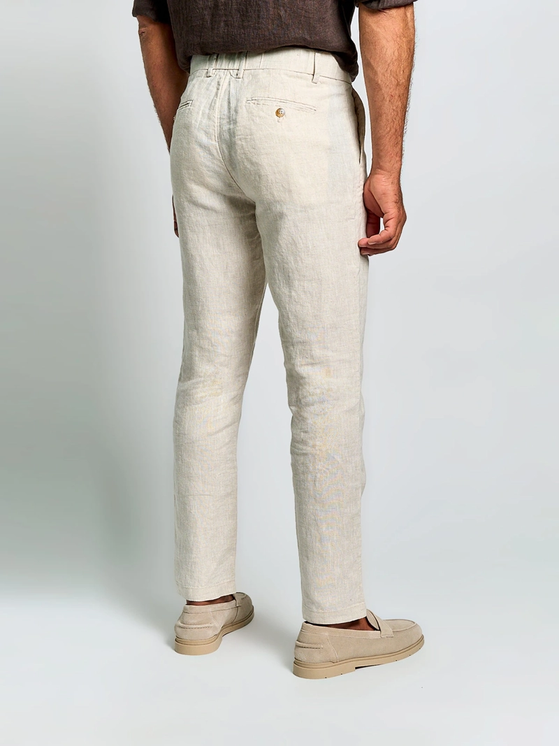PANTALÓN HOMBRE SPAVALDI LINO  - 3