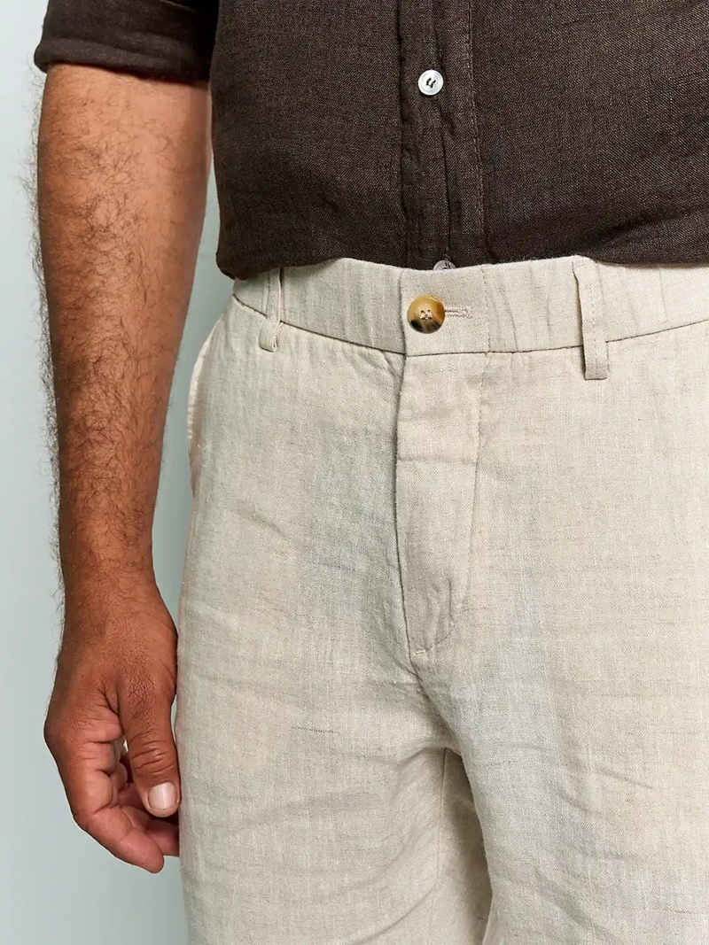 PANTALÓN HOMBRE SPAVALDI LINO  - 4