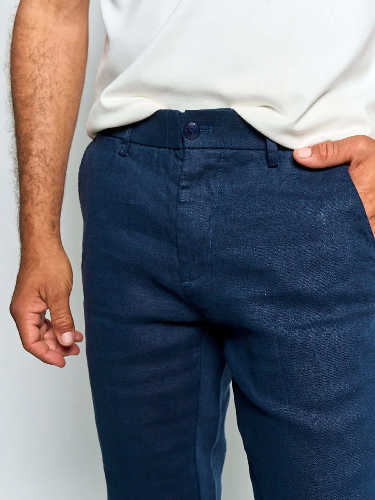 PANTALÓN HOMBRE SPAVALDI LINO  - 4