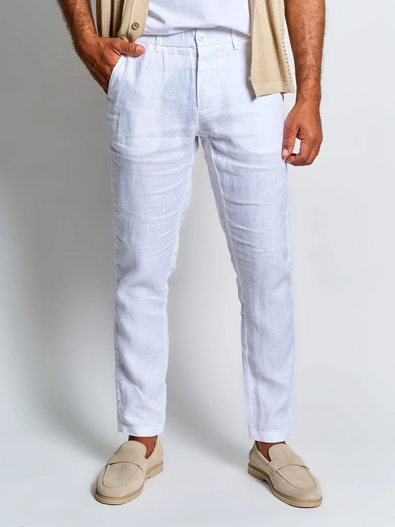 PANTALÓN HOMBRE SPAVALDI LINO  - 2