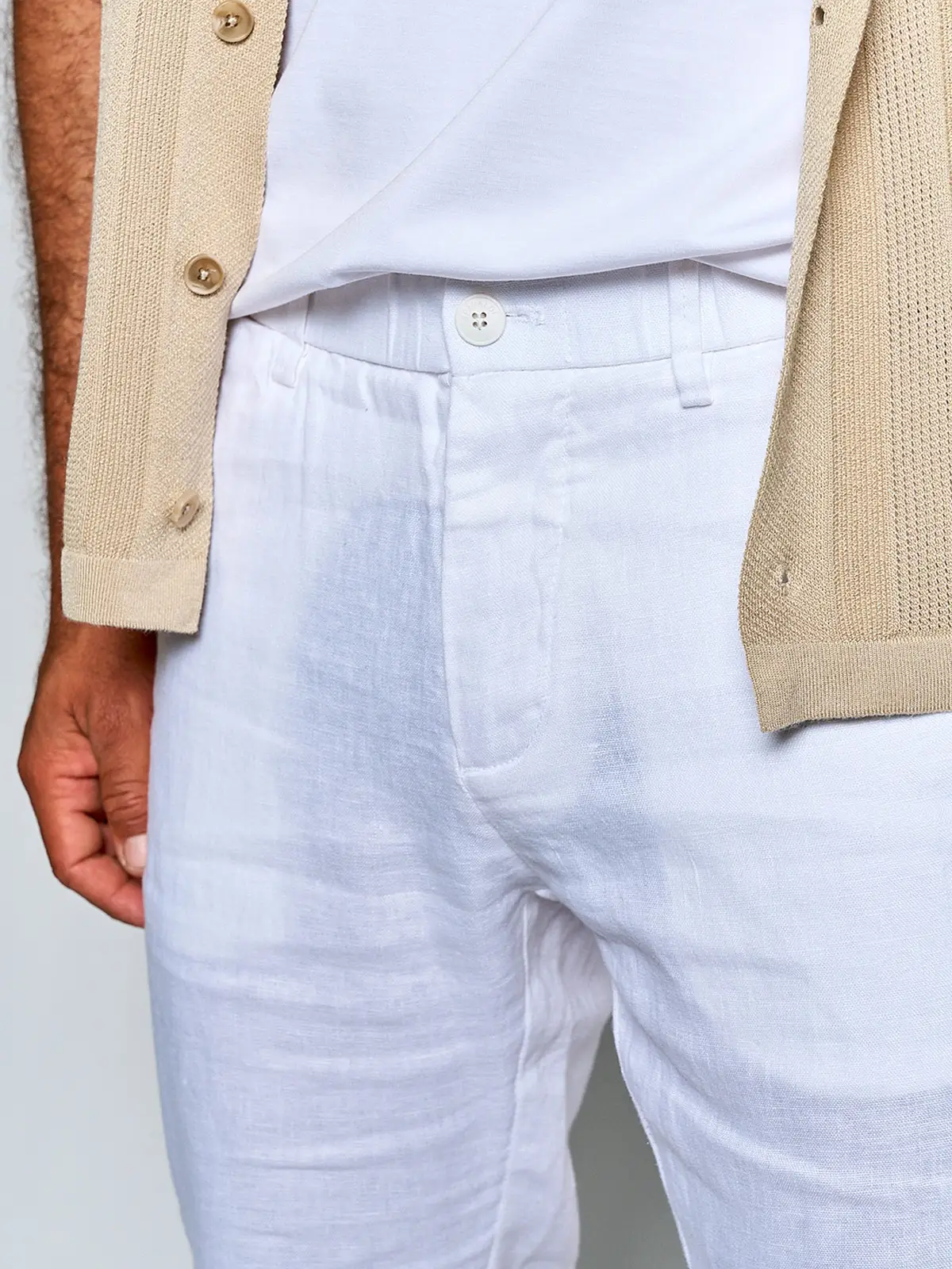 PANTALÓN HOMBRE SPAVALDI LINO  - 4