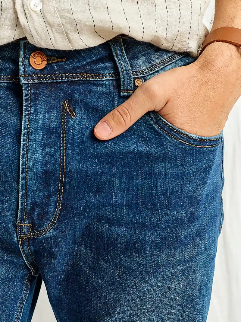 JEANS HOMBRE SPAVALDI SLIM ALGODÓN  - 3