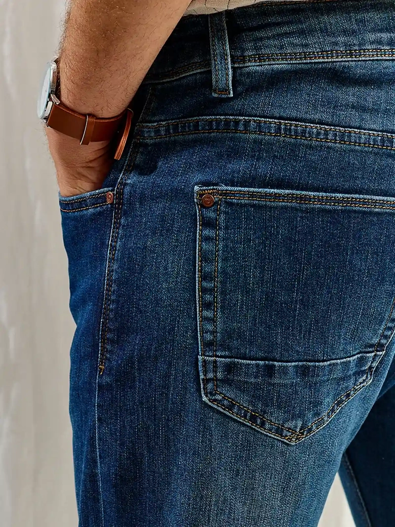 JEANS HOMBRE SPAVALDI SLIM ALGODÓN  - 4