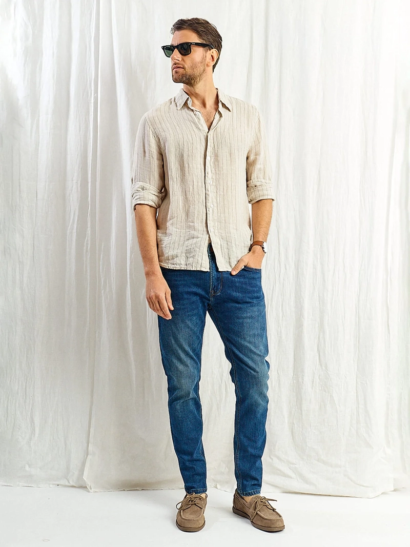 JEANS HOMBRE SPAVALDI SLIM ALGODÓN  - 5
