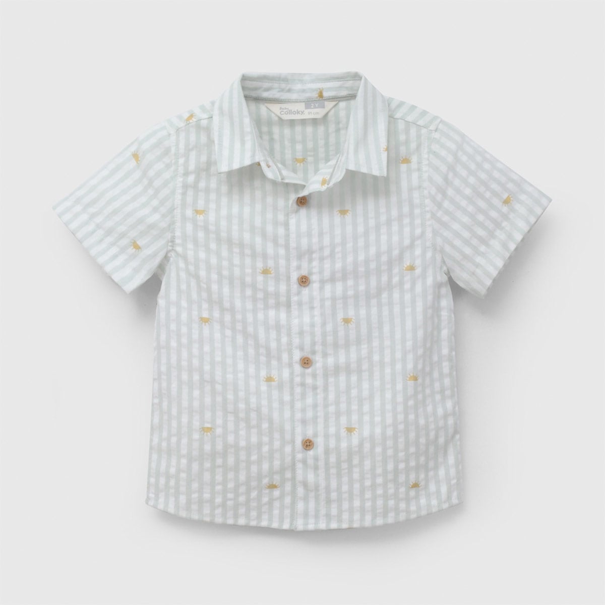 CAMISA MANGA CORTA NIÑO COLLOKY - 1
