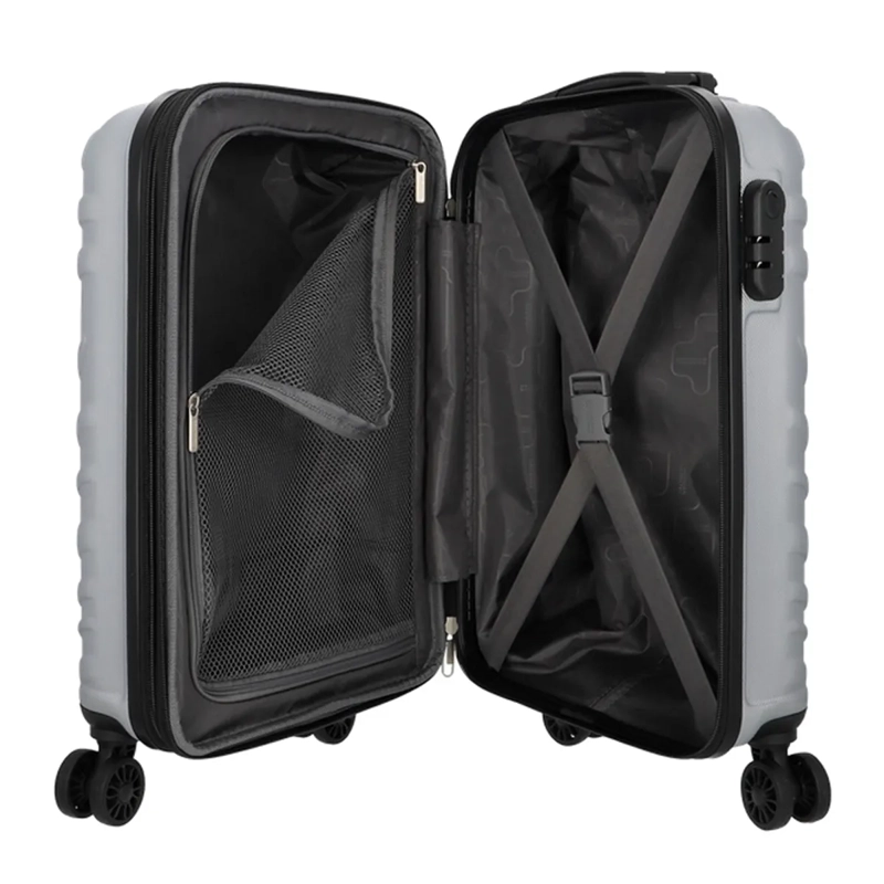 MALETA AMERICAN TOURISTER TESA 4.0 S PLATA - 7