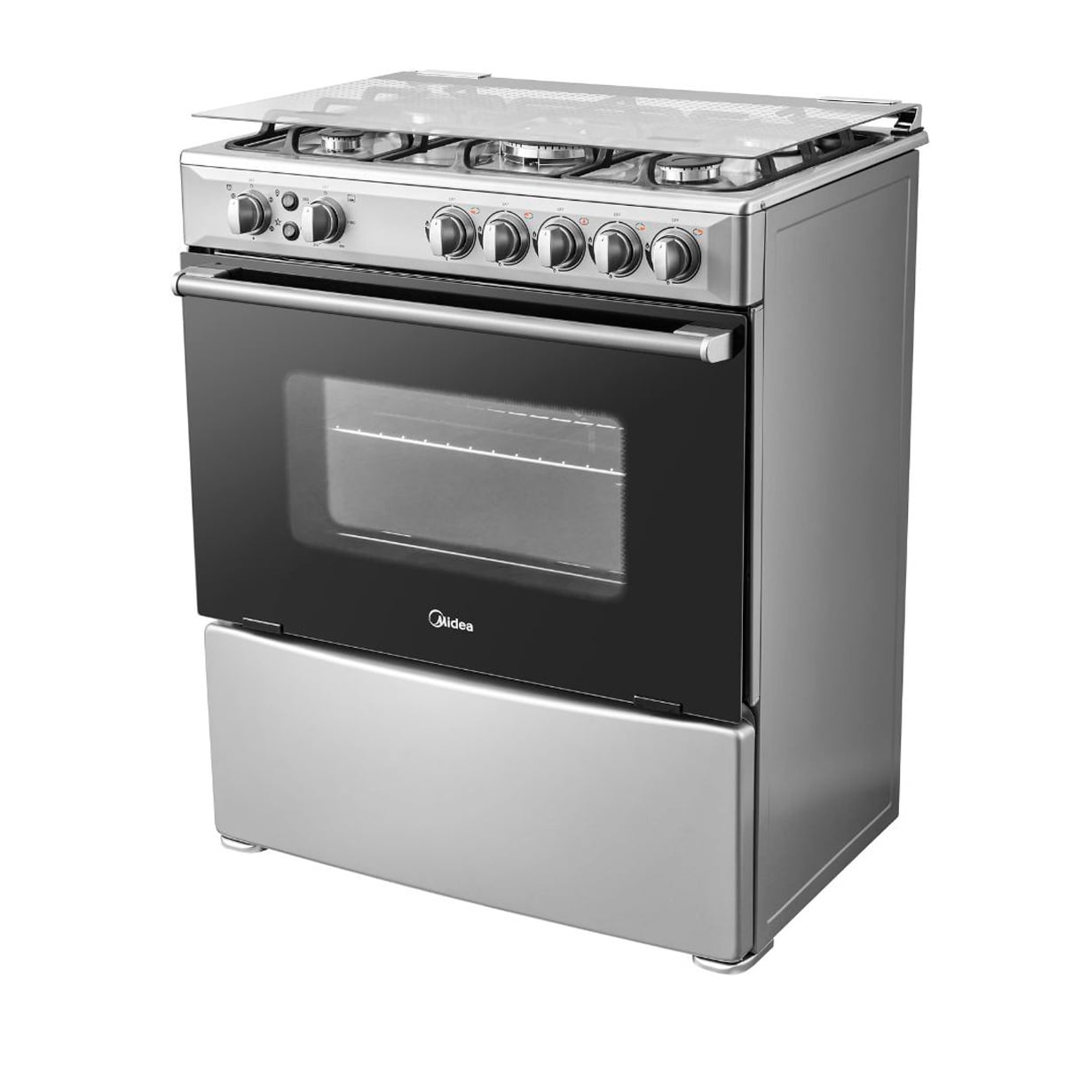 COCINA GAS LICUADO/NATURAL MIDEA 5 QUEMADORES MFO-MG30ACQSL - 2