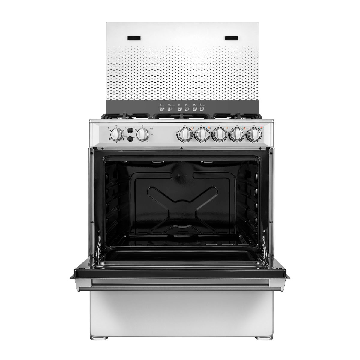 COCINA GAS LICUADO/NATURAL MIDEA 5 QUEMADORES MFO-MG30ACQSL - 4