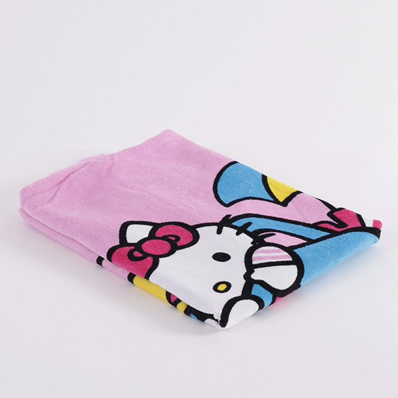 TOALLA CAPUCHA HELLO KITTY - 3