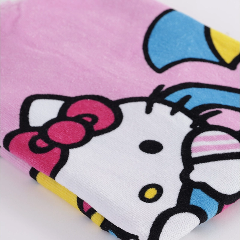 TOALLA CAPUCHA HELLO KITTY - 4
