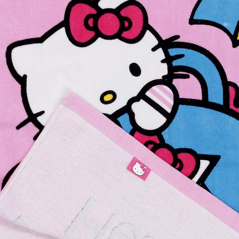 TOALLA CAPUCHA HELLO KITTY - 5