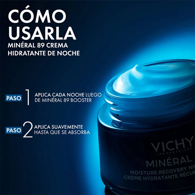 CREMA DE NOCHE VICHY 50 ML MNÉRAL 89 - 6