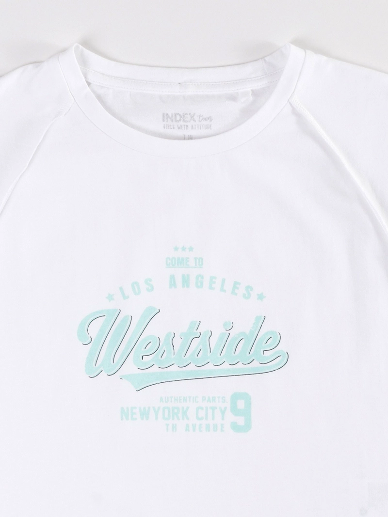 POLERA MANGA CORTA NIÑA INDEX RAGLAN - 3