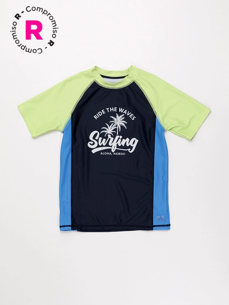 POLERA MANGA CORTA UV NIÑO HARVEST